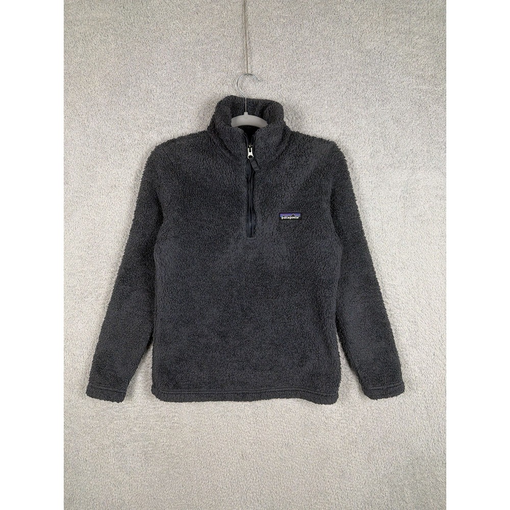 Patagonia Womens  1/4‎ Zip Fleece Pullover Drifter Gray Size XS 25235